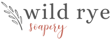 Wild Rye Soapery horizontal logo